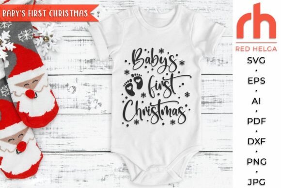 Baby’s First Christmas SVG: A Graphics Review for Crafts