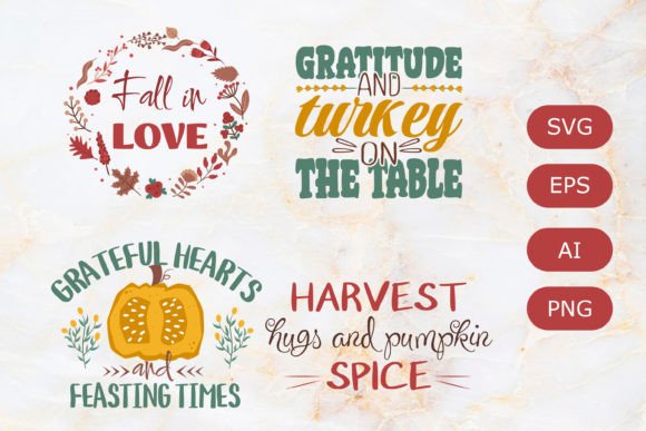 Fall Quote Calligraphy Lettering SVG for Graphics and Crafts