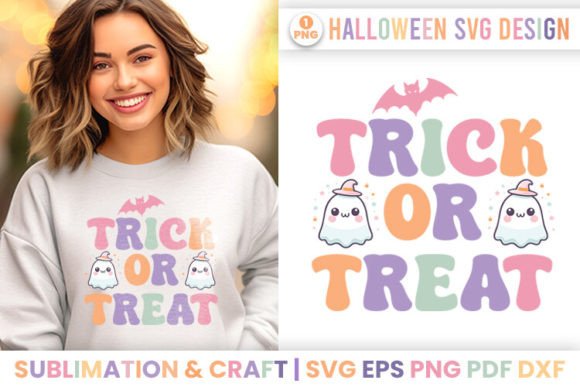 Halloween Sublimation Trick or Treat SVG Review