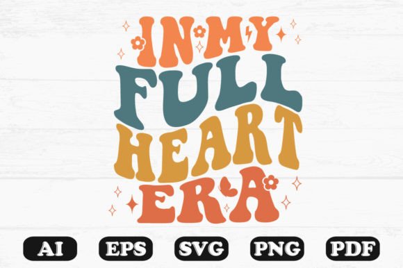In My Full Heart Era Retro Wavy Svg T-s Review