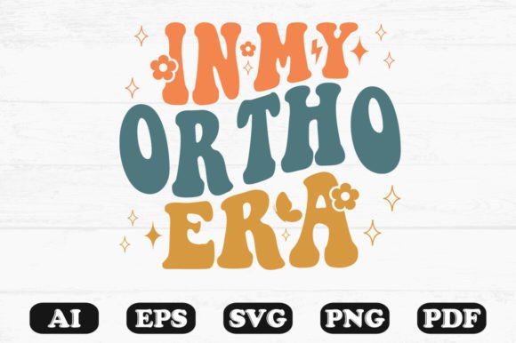 In My or Tho Era Retro Wavy Svg for Graphics & Crafts