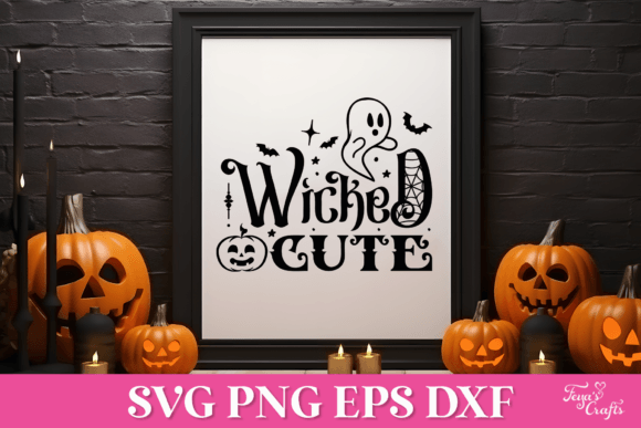 Wicked Cute Halloween SVG for Crafts and Graphics